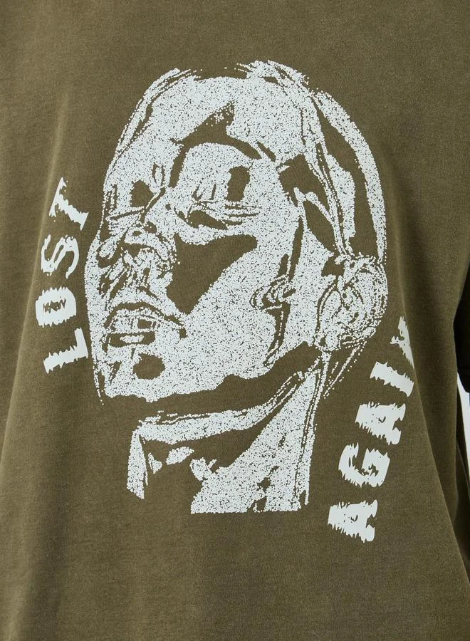 Styli Men Oversized Acid Washed T-Shirt and Shorts Co-Ords